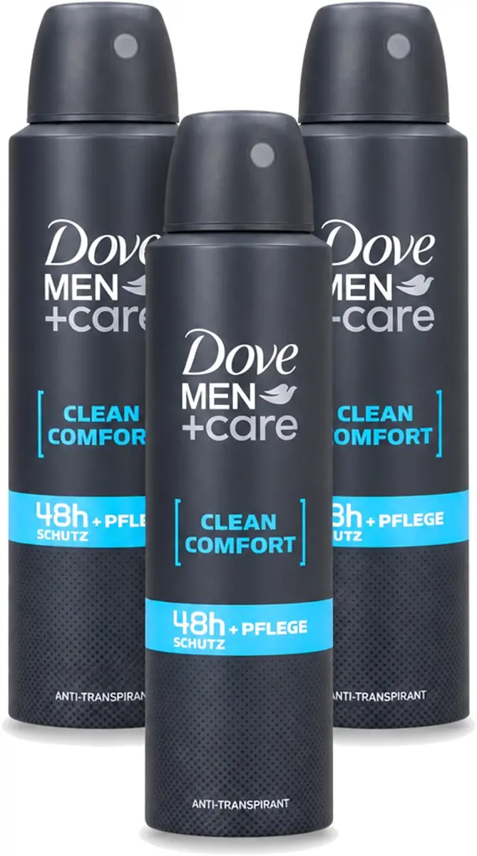 3 x Dove Men+Care