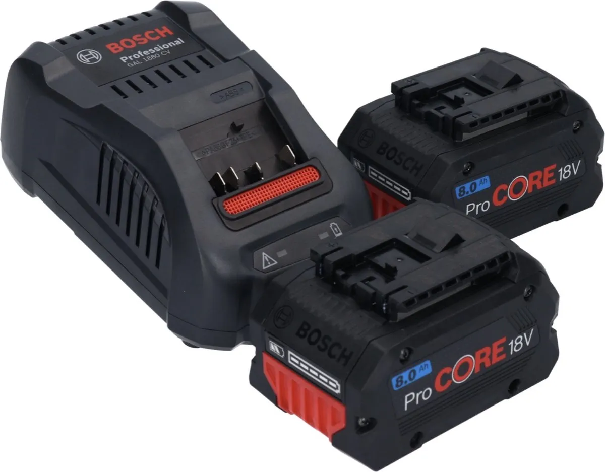 Bosch Professional GDS 18V-1050 H Slagmoeraanzetter - 2x 18V 8.0Ah Accu