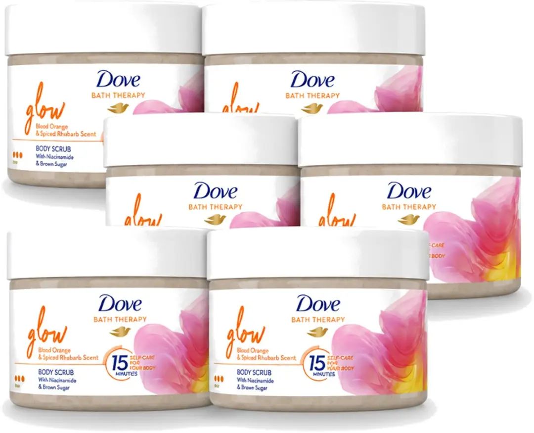 6 x Dove Bath Therapy Glow