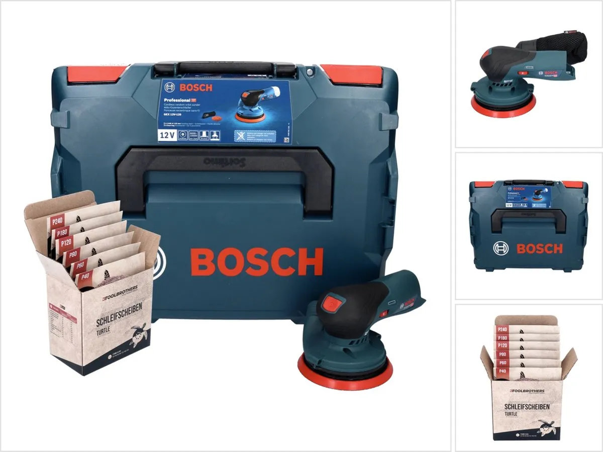 Bosch Professional GEX 12V-125 Excenterschuurmachine 125mm