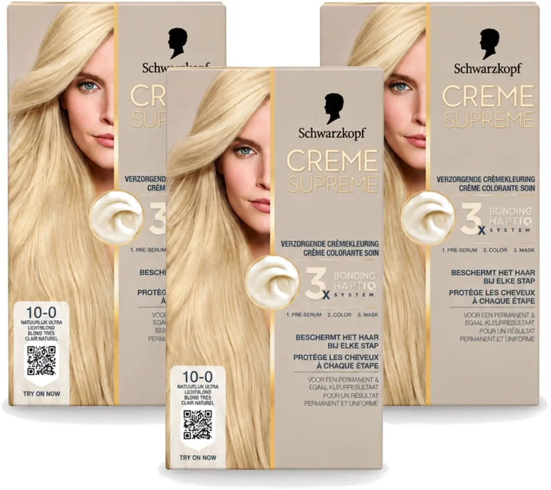 3 x Schwarzkopf