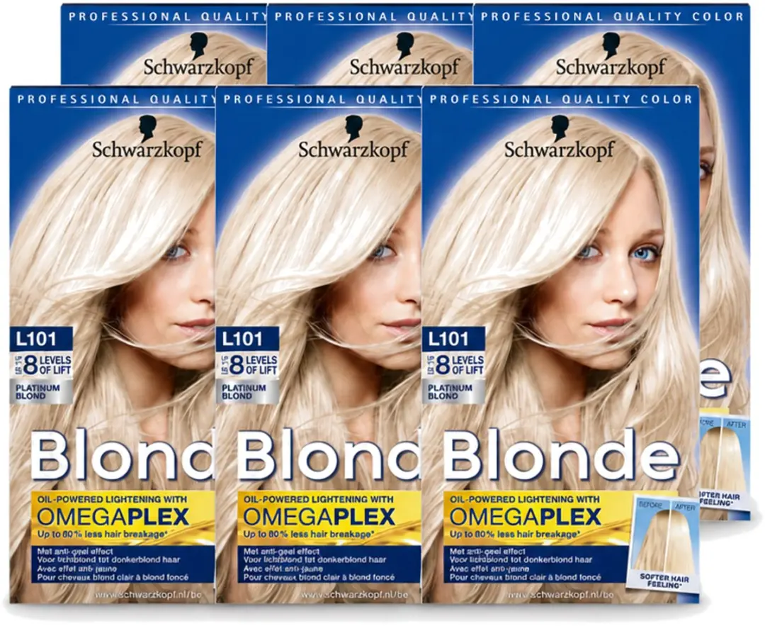 6 x Schwarzkopf