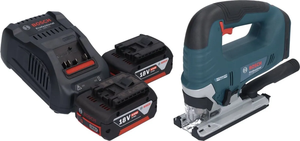 Bosch Professional GST 18V-125 B Accudecoupeerzaag - 125mm - 2x 5,0Ah