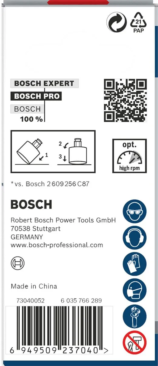 Bosch Professional PRO Tegel PC Plus Gatzaag 19mm - 2608901552 - afbeelding 3 van 5