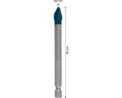 Bosch Professional Tegelboor HEX-9 8x90mm