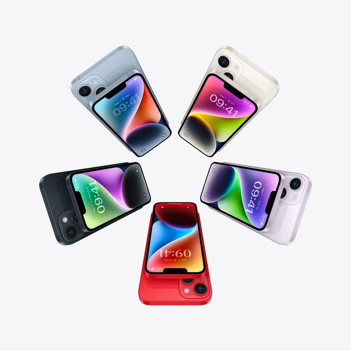 Apple iPhone 14 MPVX3ZD/A - 256GB - Middernacht