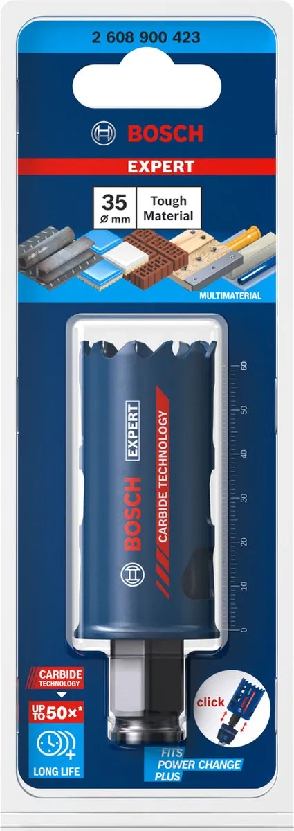 Bosch Professional Expert Tough Gatenzaag 35x60mm - Metaal - afbeelding 6 van 6