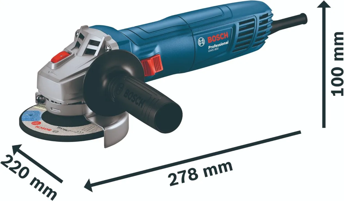 Bosch Professional GWS 22-230 J Haakse Slijper - 230mm