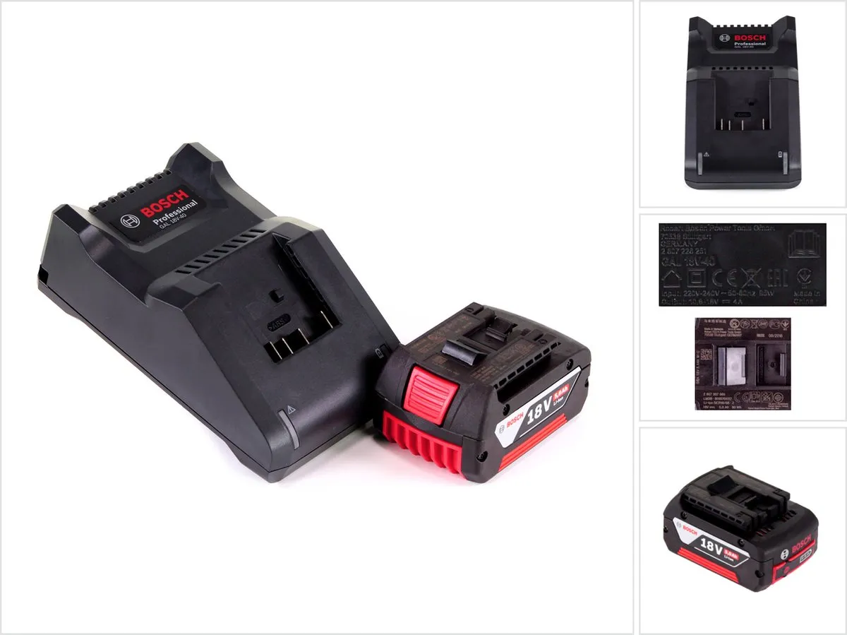 Bosch Professional Startset 18V GBA 5.0Ah GAL 18V-40