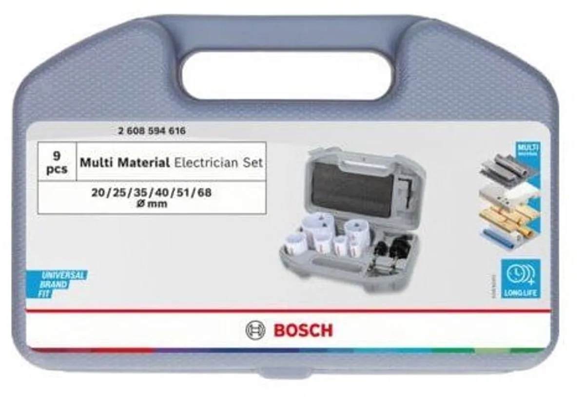Bosch Professional Gatenzaagset M42 - 20/25/35/40/51/68mm