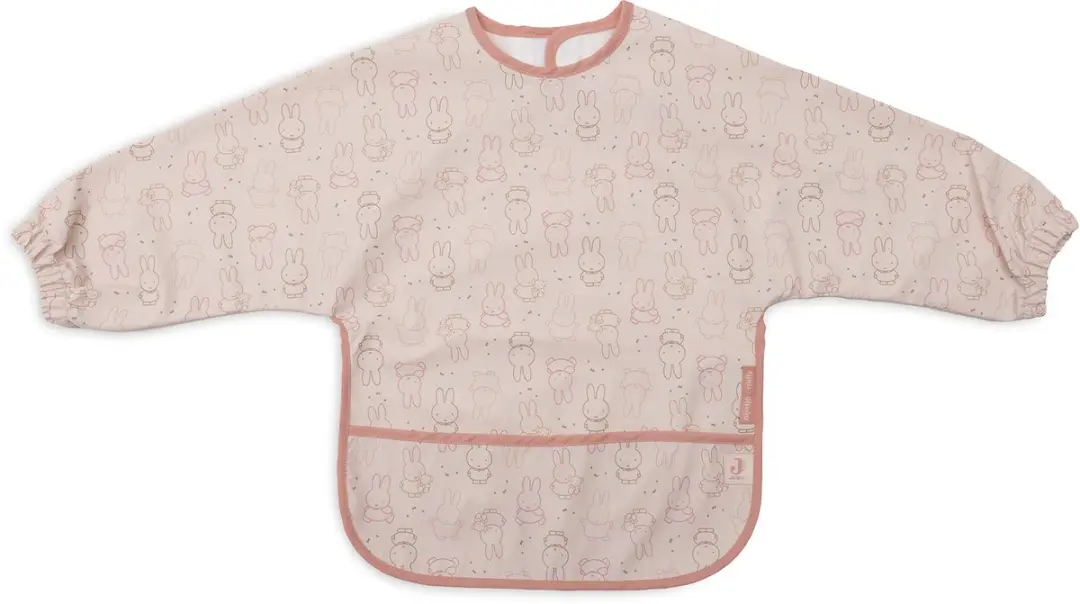 Jollein Slab Waterproof met Mouw Miffy Moments Silk Rose