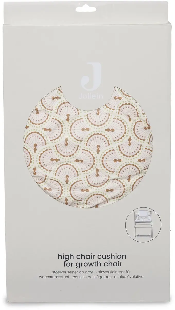 Jollein Stoelverkleiner Soft Plumes - Multicolor