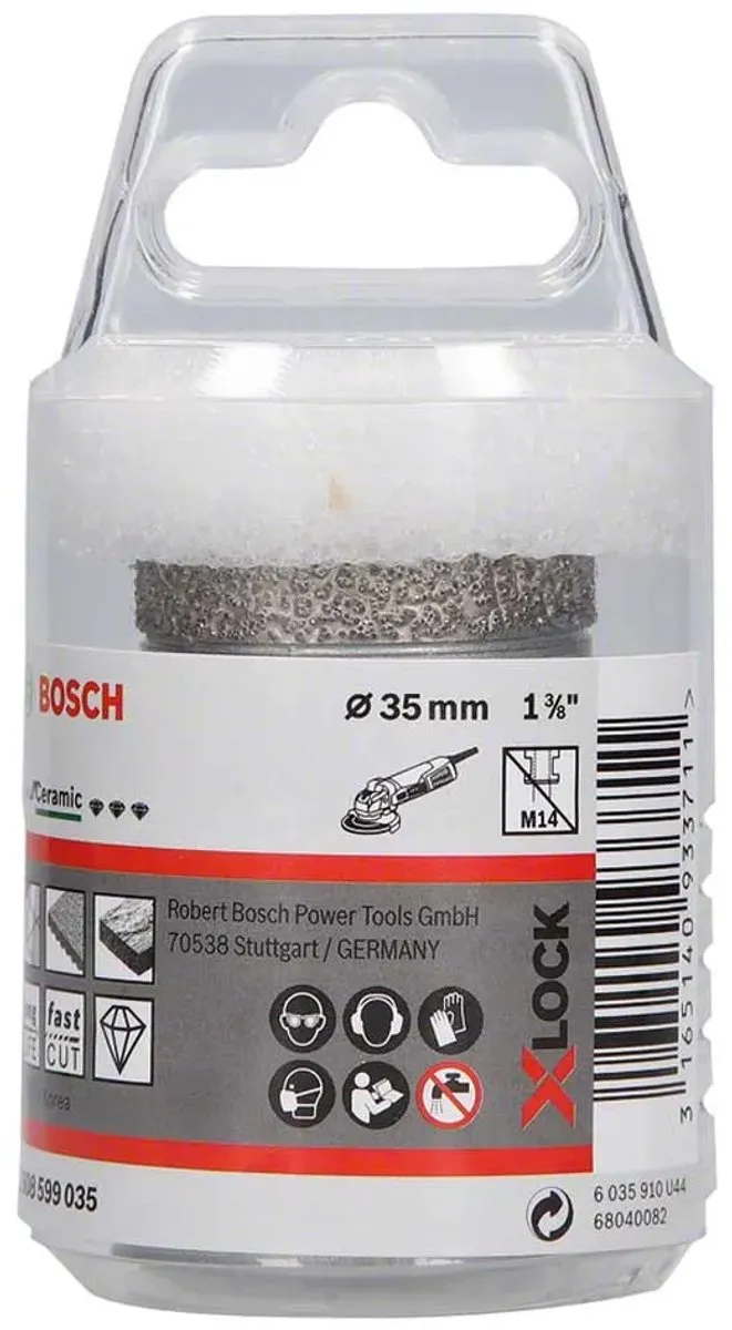 Bosch Professional X-LOCK Diamantdroogboor 35mm - Metaal