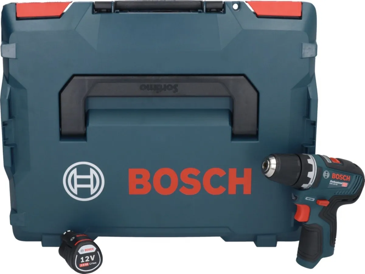 Bosch Professional GSR 12V-35 Accuboormachine - 35 Nm - 21 standen - 2.0 Ah