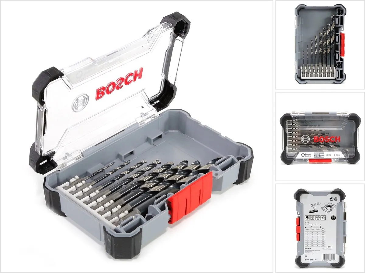 Bosch Professional Impact Control HSS 8-d Set - Metaal - 2-10mm