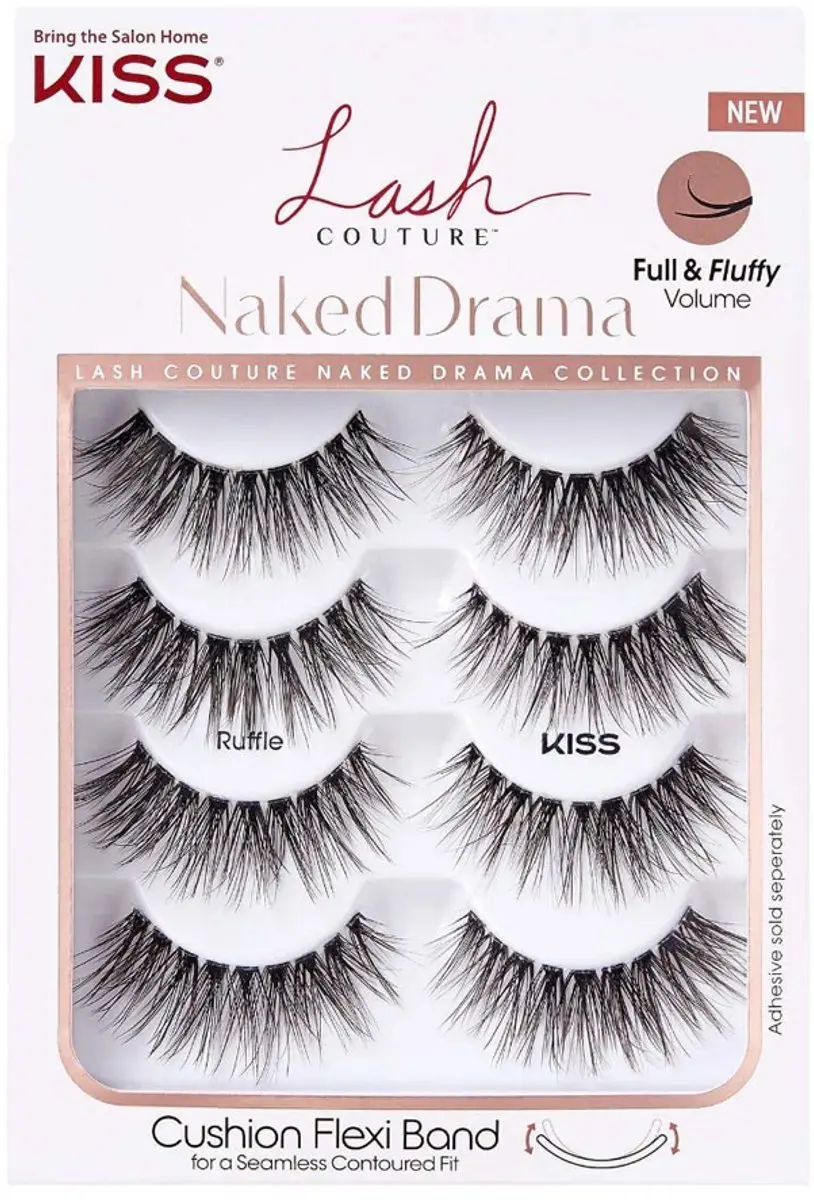 Kiss Ruffle Multi x4