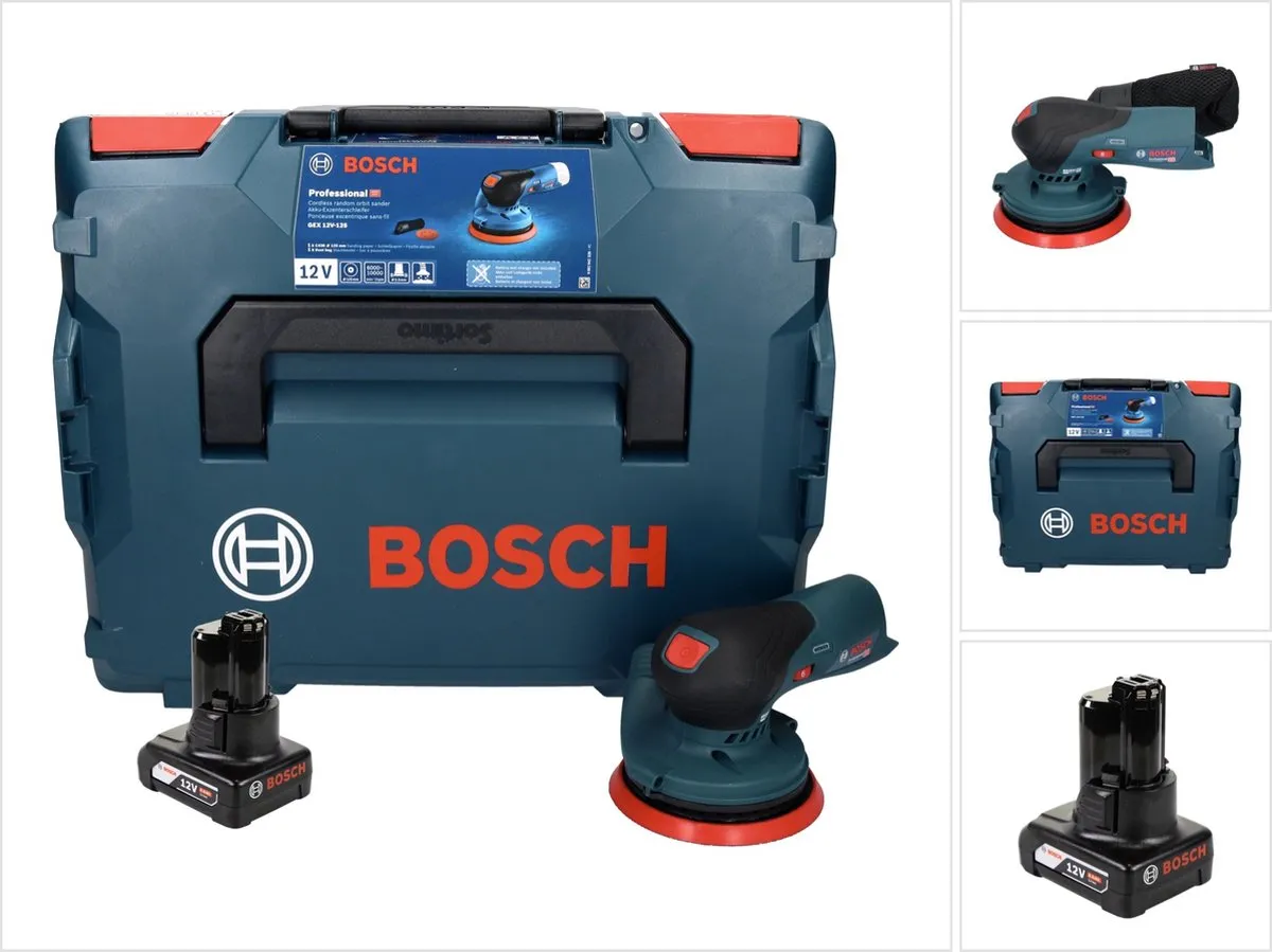 Bosch Professional GEX 12V-125 Excenterschuurmachine 125mm