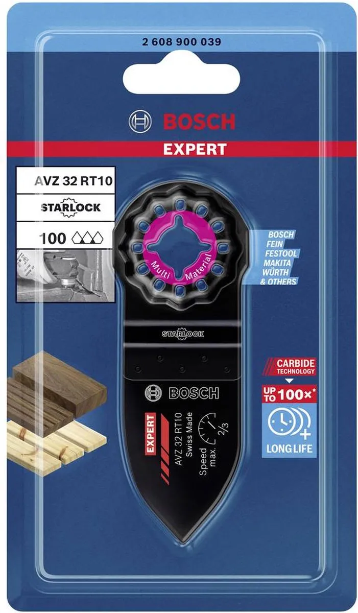 Bosch Professional AVZ32RT10 Starlock Schuurvinger - Metaal - afbeelding 6 van 6