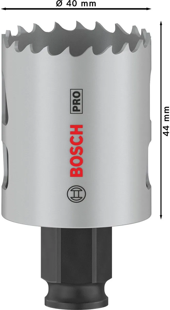 Bosch Professional Multi Materiaal PC Plus Gatenzaag 40mm - 2608594381