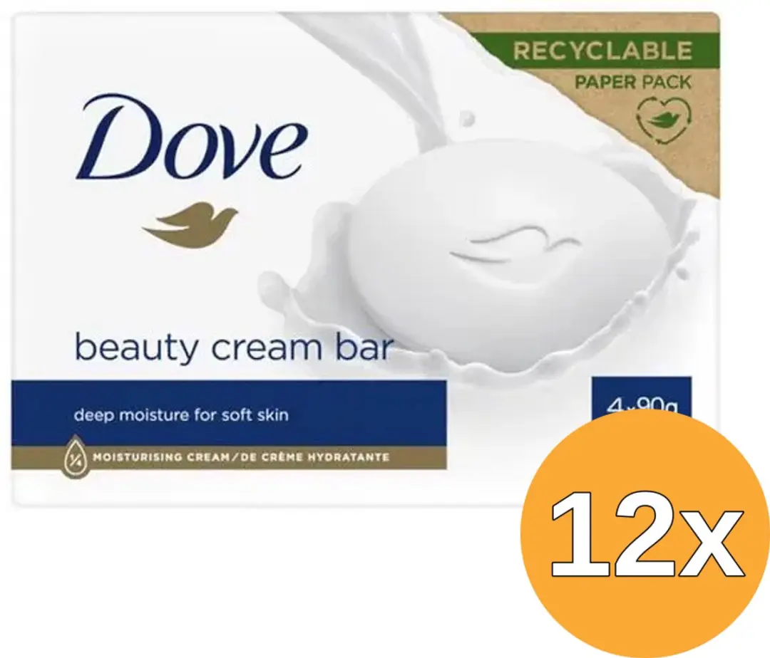 12x Dove Zeep