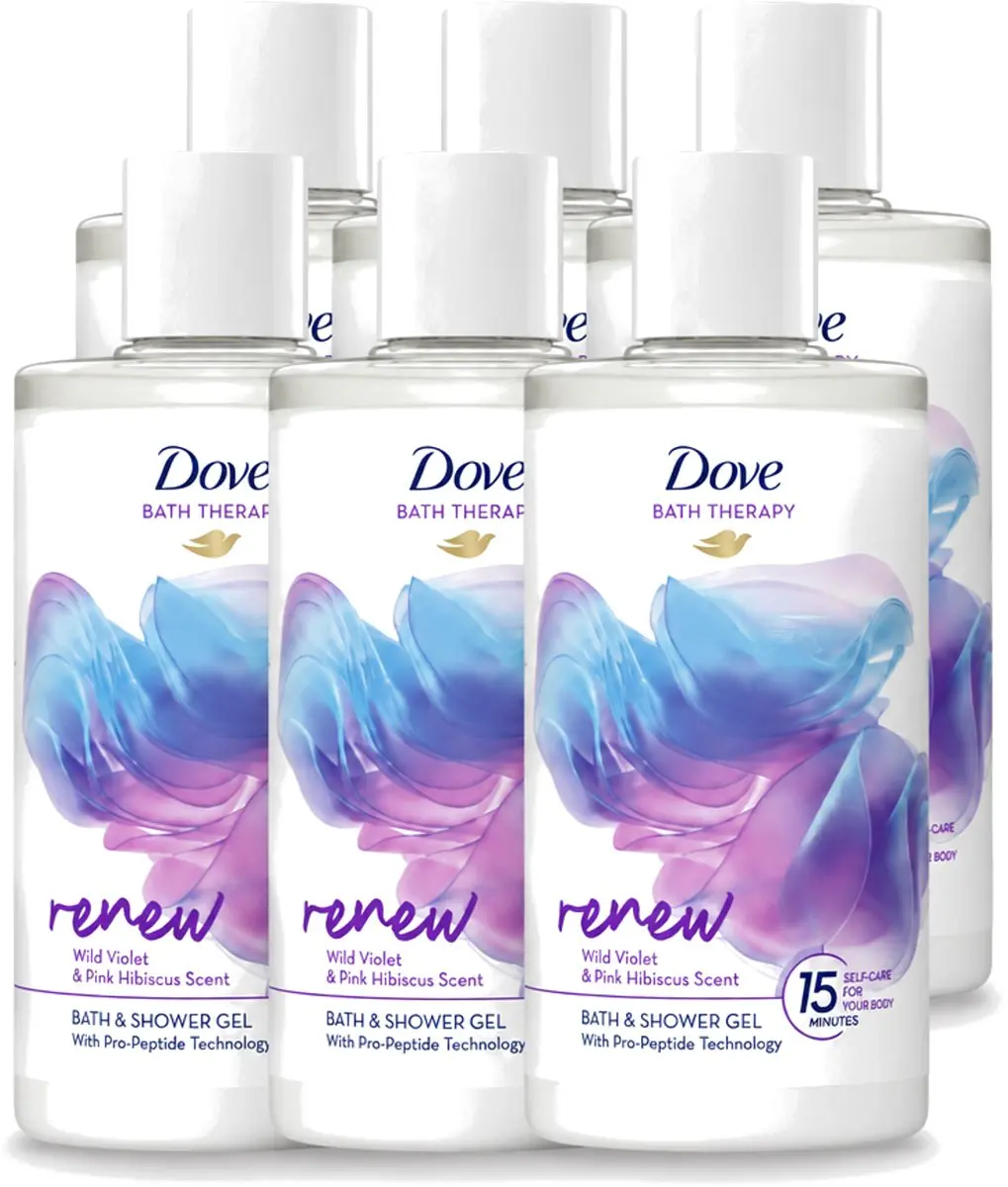 6 x Dove Bath Therapy