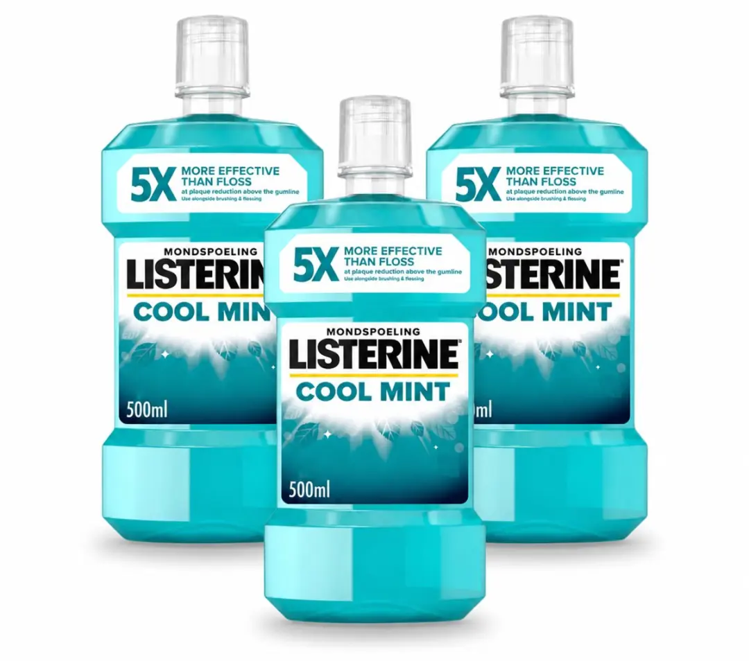 3 x Listerine