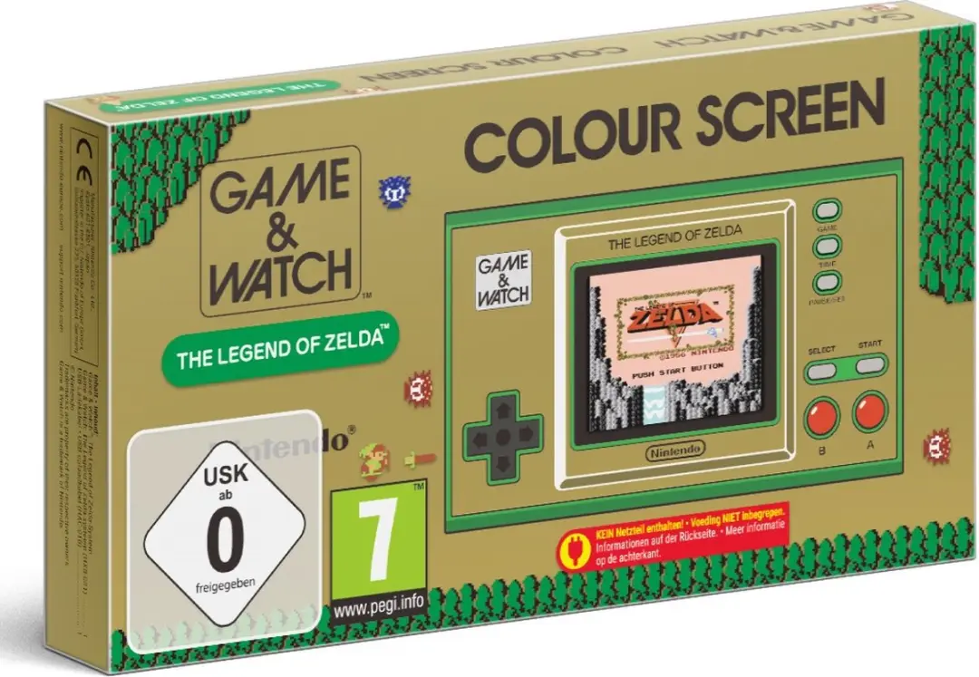 Nintendo Game & Watch Zelda Goud