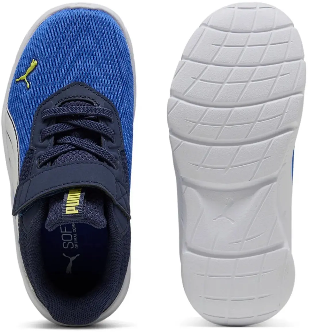 PUMA FlexFocus Modern AC+PS Loopschoenen - 33 - Levendig Blauw - afbeelding 3 van 6