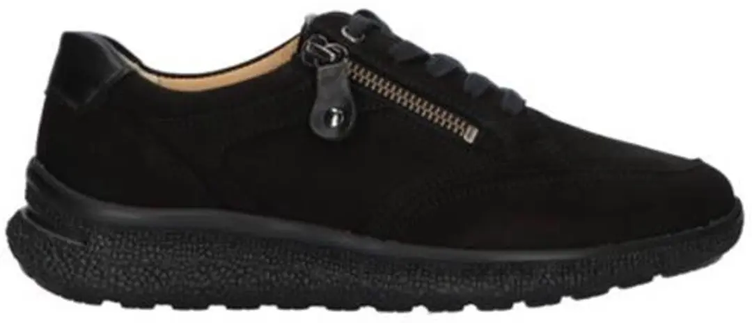 Hartjes Sneaker Zwart K Suede