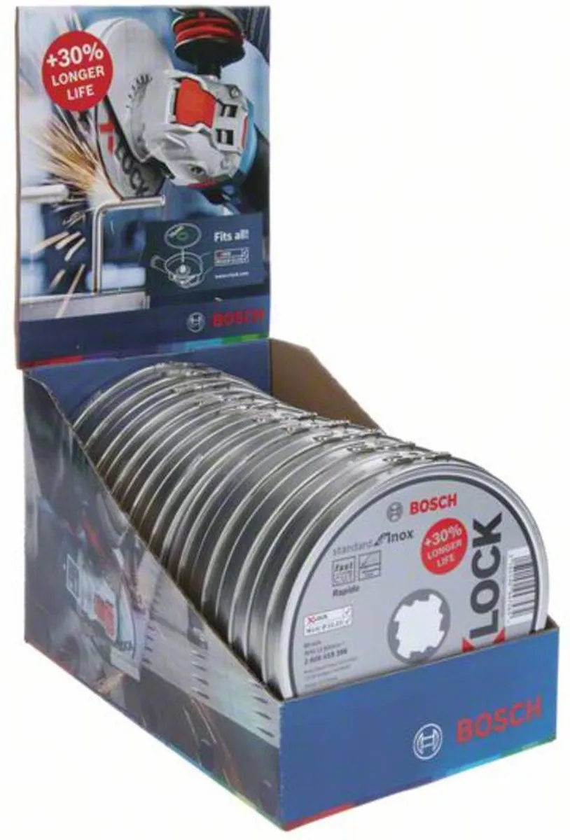 Bosch Professional X-Lock Slijpschijf 115mm - 10 Stuks - Metaal - afbeelding 6 van 6