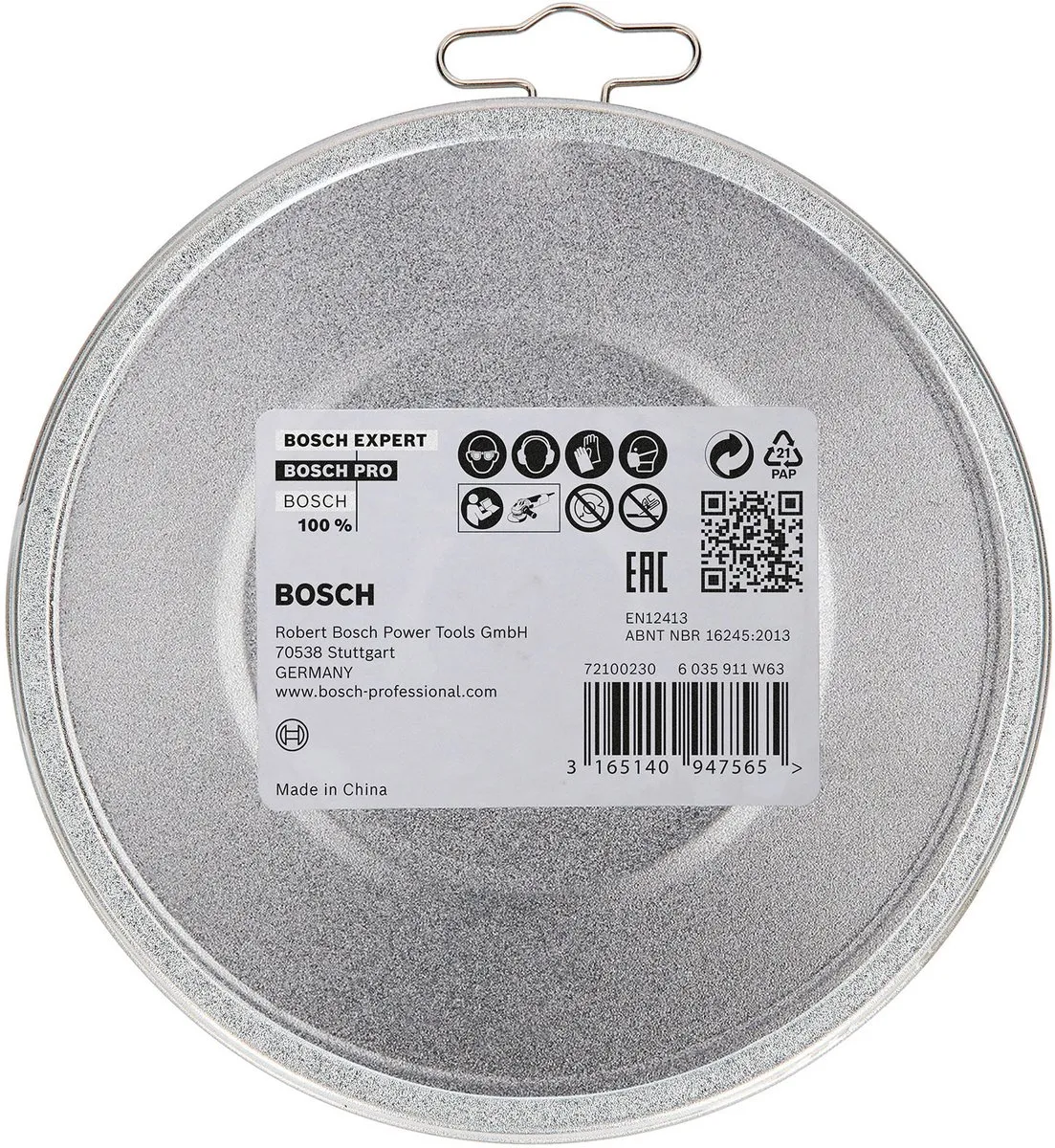 Bosch Professional X-Lock Slijpschijf 115mm - 10 Stuks - Metaal