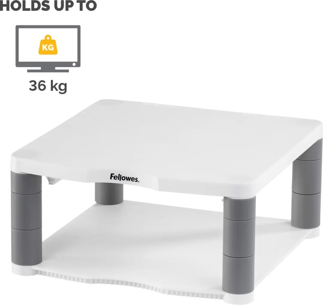 Fellowes Premium Monitorstandaard 90022000 - 50 Inch - Transparant - afbeelding 4 van 6