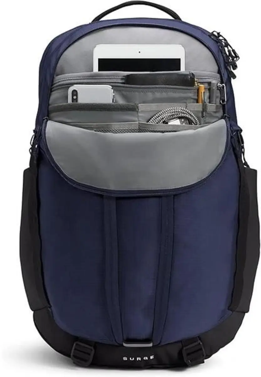 The North Face Surge Backpack NF0A52SG-4HF - 15.6 inch - Zwart - afbeelding 6 van 6