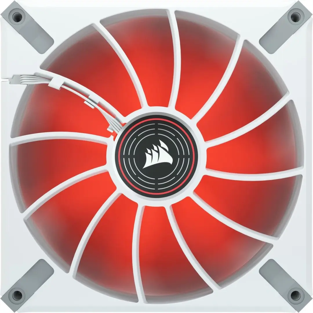 Corsair ML140 LED Elite ventilator 140mm Wit - afbeelding 2 van 2