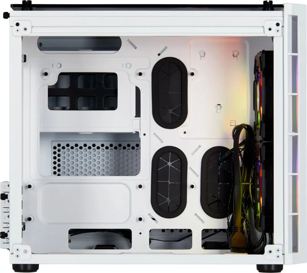 Corsair Crystal 280X Wit - ATX Mid Tower - 2 Ventilatoren