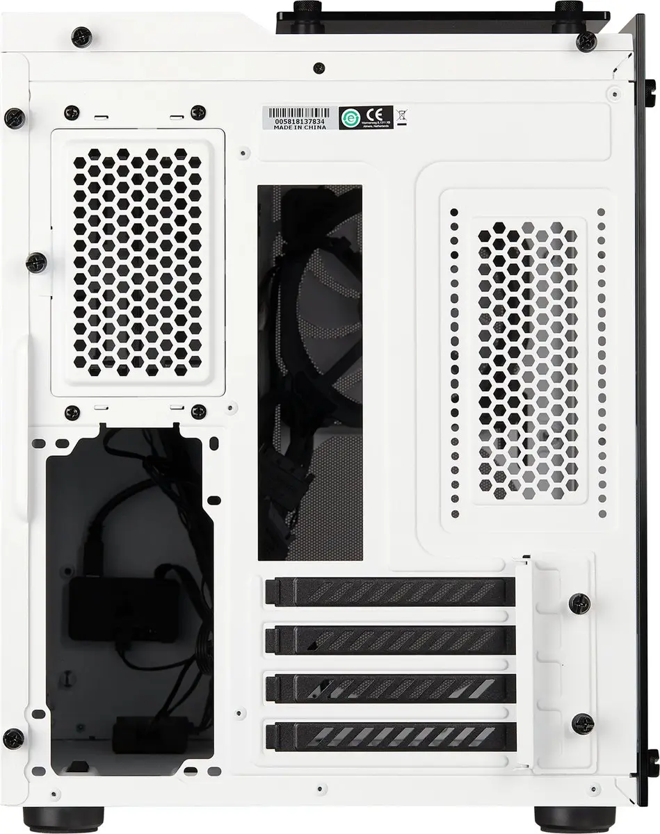Corsair Crystal 280X Wit - ATX Mid Tower - 2 Ventilatoren