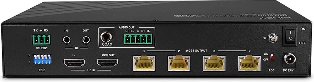 Lindy 38355 HDMI Video Splitter - Zwart - afbeelding 4 van 5