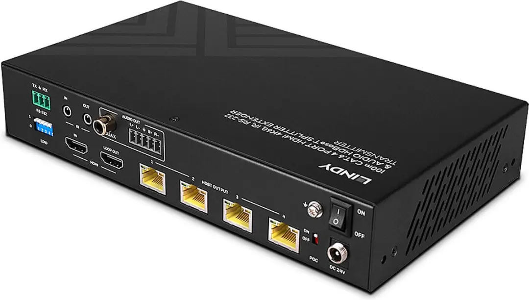 Lindy 38355 HDMI Video Splitter - Zwart - afbeelding 5 van 5