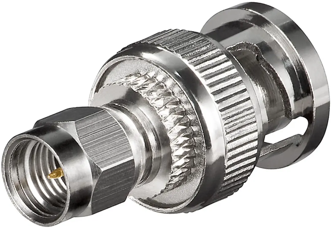 Goobay SMA-connector naar BNC-connector, met verguld contact, voor RG 174/U kabe