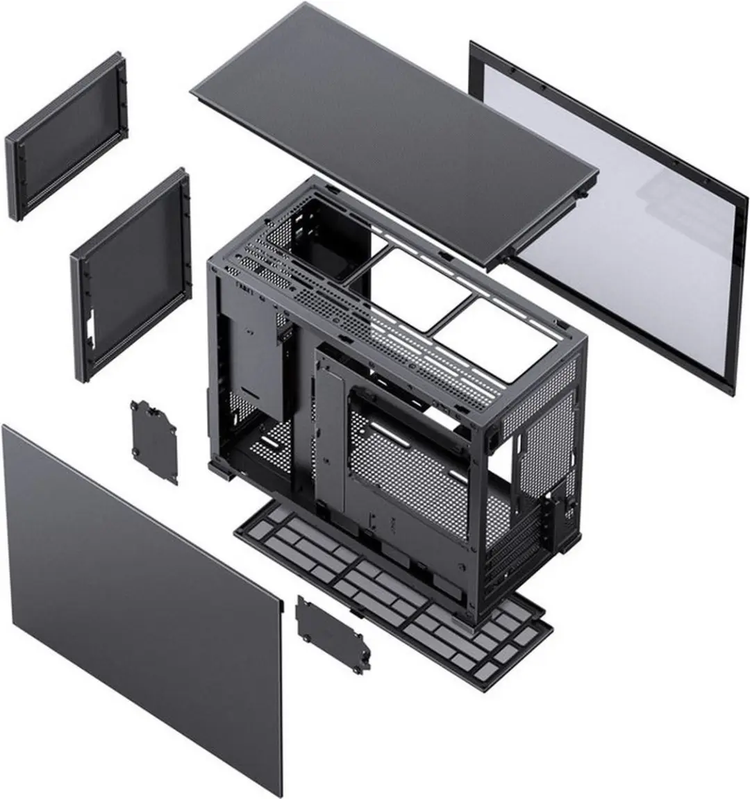 Jonsbo D31 Mesh Micro-tower Behuizing - Zwart