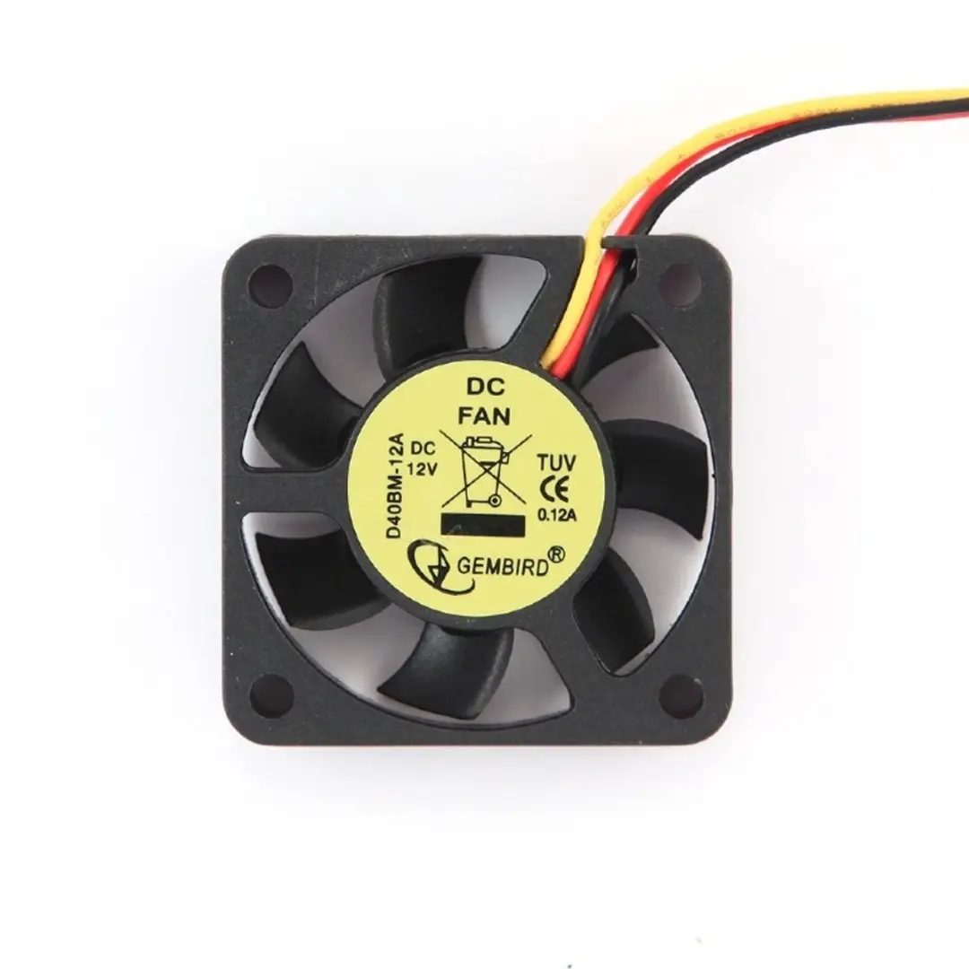Gembird D40BM-12A DC Kogellager Fan 12V