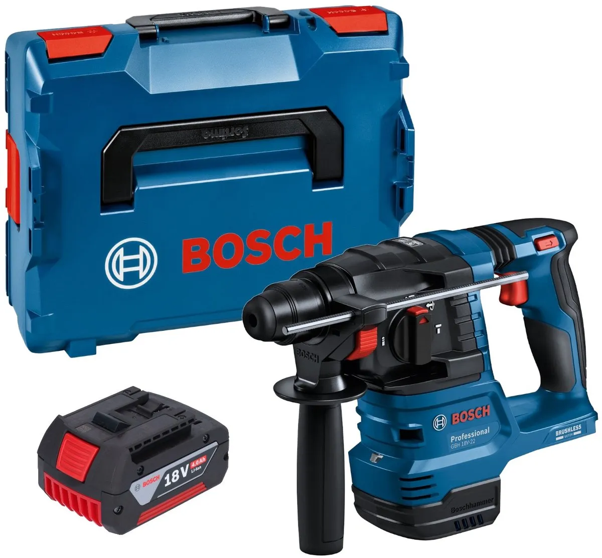 Bosch Professional GBH 18V-22 Accu-boorhamer SDS Plus