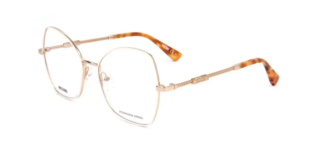 Moschino MOS600 Ivory gold 53/17/140 WOMAN Brilmonturen