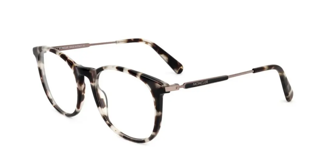 Moncler ML5152 Havana 53/18/145 UNISEX Brilmonturen