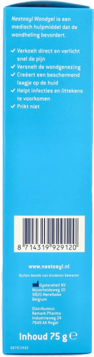 Nestosyl 3-in-1 Wondgel 75ml - Blauw/Wit