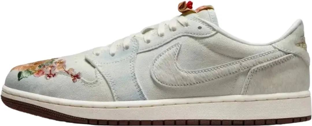 Jordan 1 Retro Low OG Football Grey Sail Light Chocolate