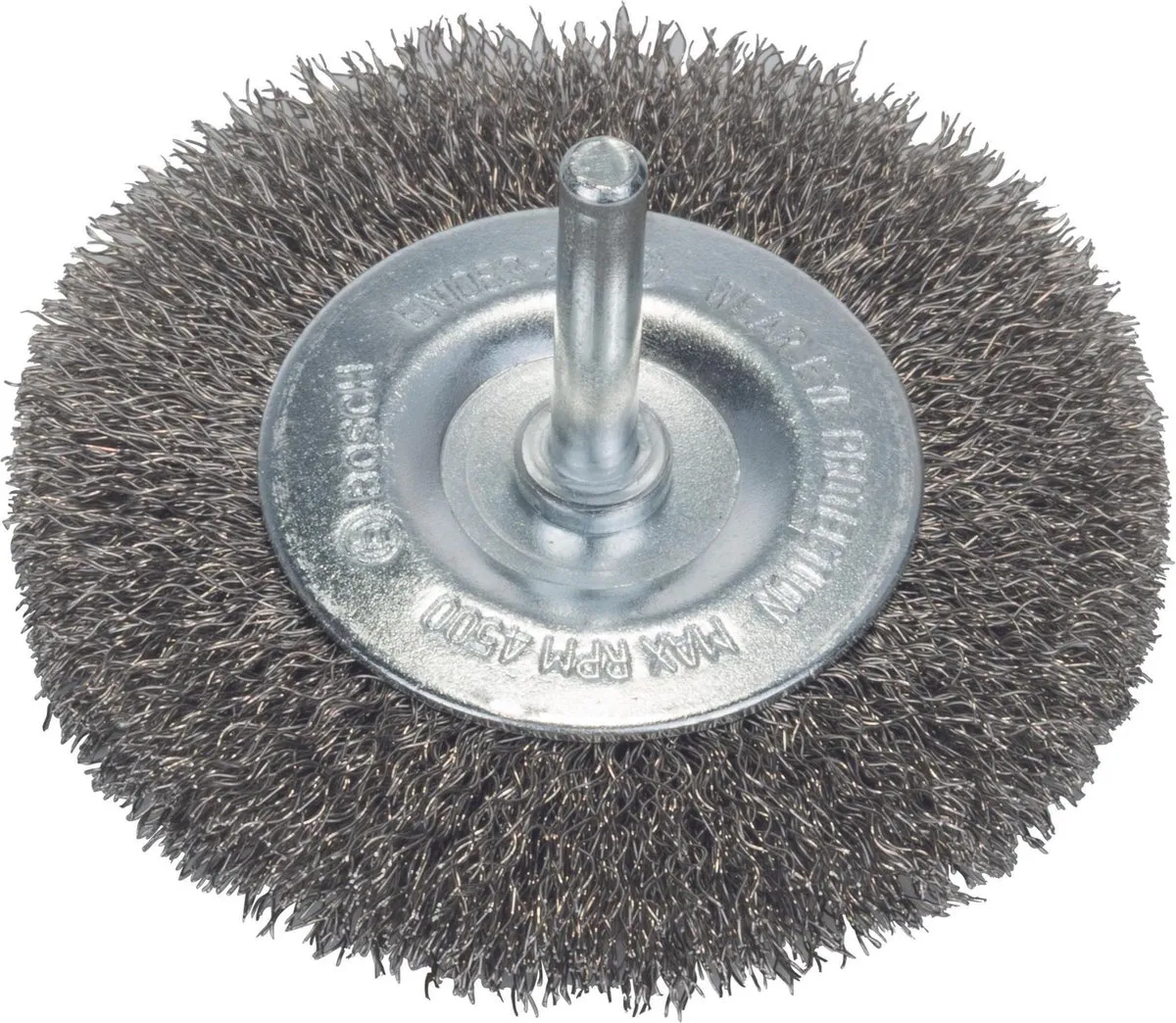 Bosch Professional Schijfborstel 6mm - 80 Gegolfd - RVS