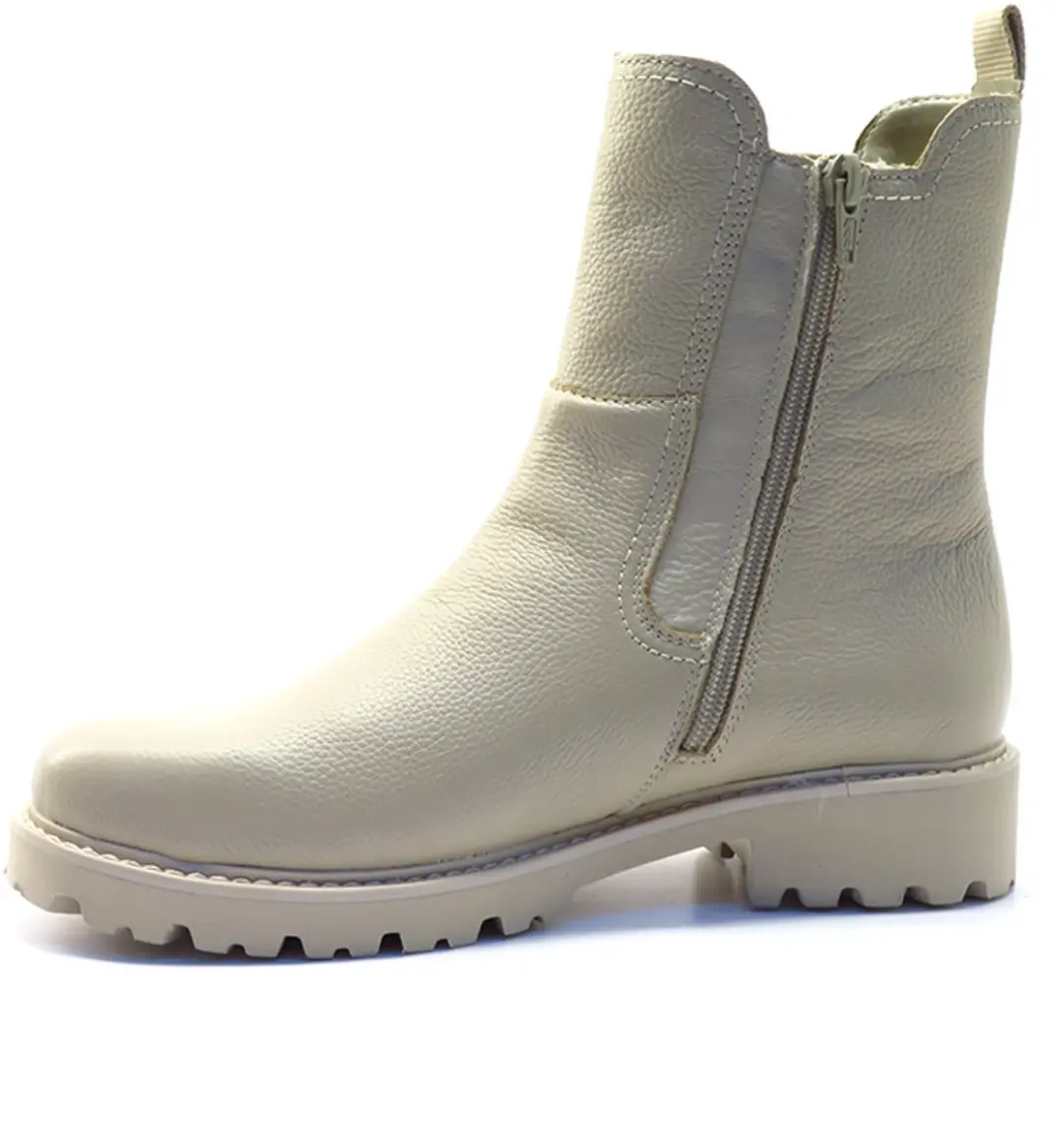 Remonte Rieker D8694-60 Korte Laars - Beige - afbeelding 2 van 6