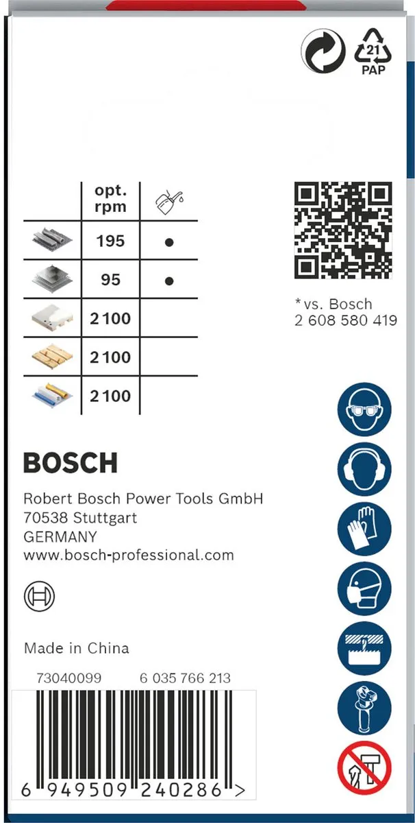 Bosch Professional Multi Materiaal PC Plus Gatenzaag 44mm
