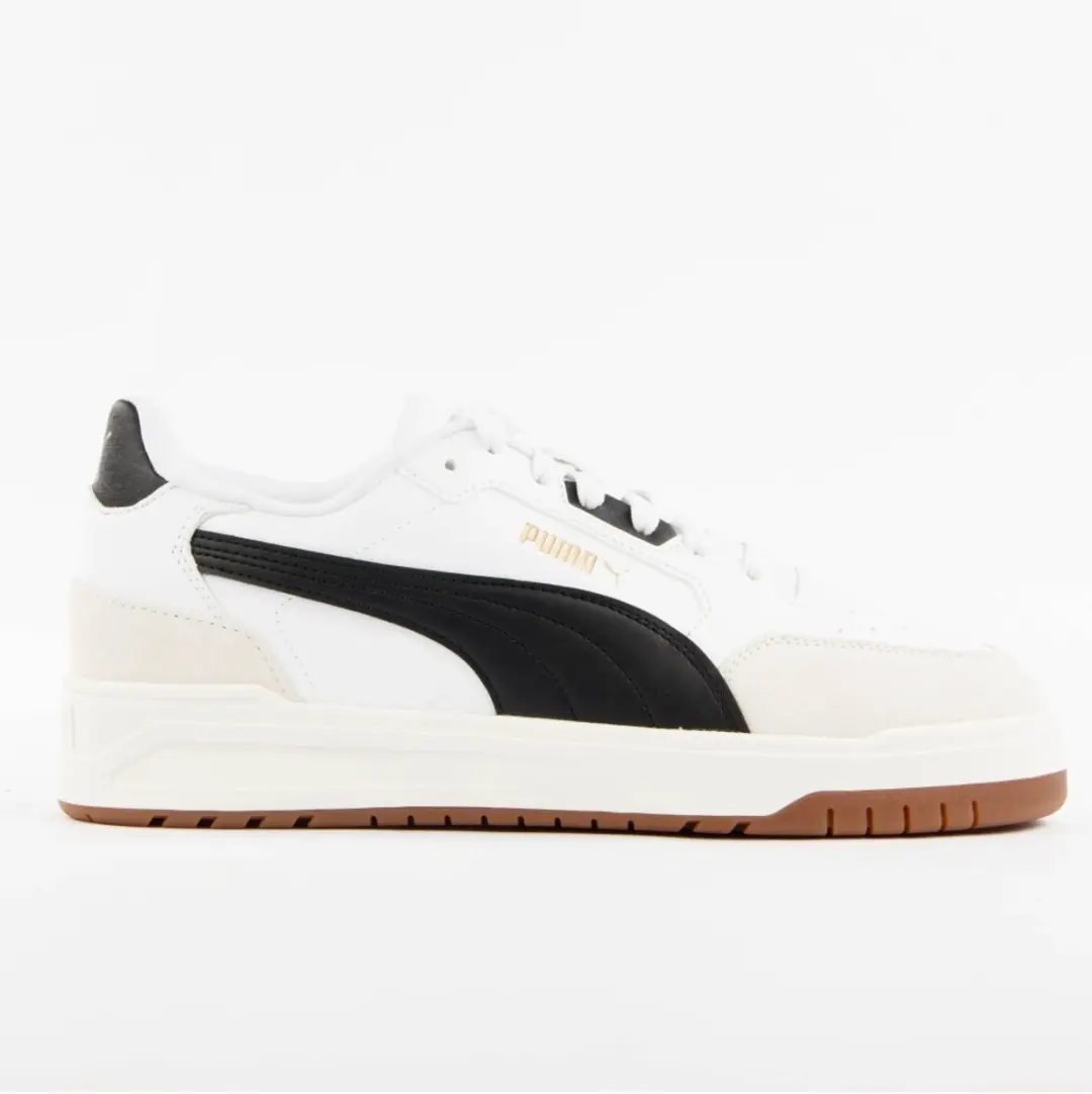 PUMA Shuffle Downtown OG Unisex Sneakers - Wit/Zwart/Grijs